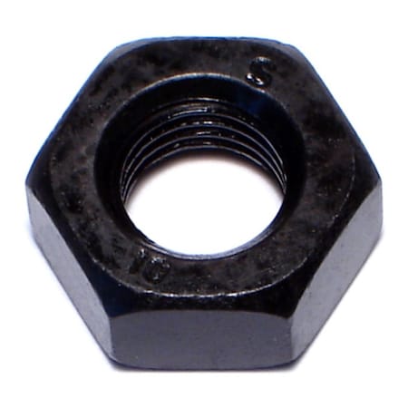 Midwest Fastener Hex Nut, M10-1.25, Steel, Class 10, Plain, 20 PK 932364